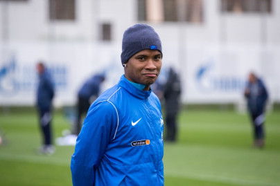 Тренировка «Зенита» перед матчем с «Сочи»