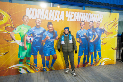 «Фан-променад» перед матчем «Зенит» — ЦСКА