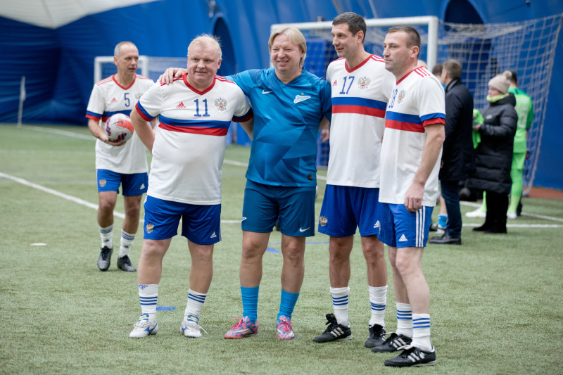 Турнир ветеранов в «Газпром»-Академии