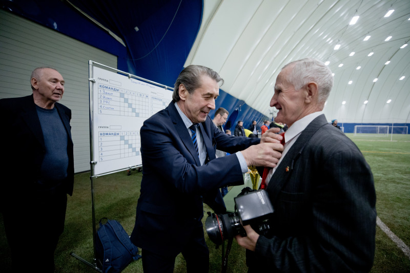 Турнир ветеранов в «Газпром»-Академии