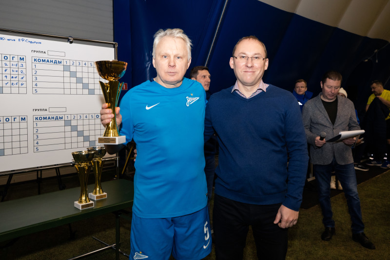 Турнир ветеранов в «Газпром»-Академии