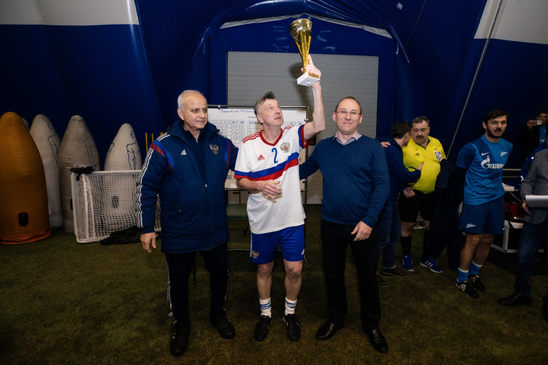 Турнир ветеранов в «Газпром»-Академии