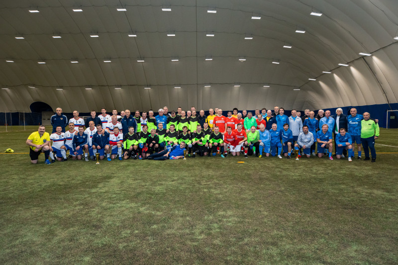 Турнир ветеранов в «Газпром»-Академии