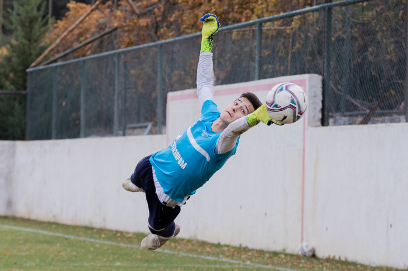 «Газпром» — тренировочные сборы «Зенита»-м в Турции: 21 ноября, утренняя тренировка
