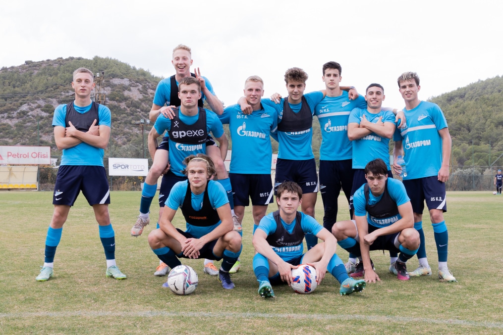 «Газпром» — тренировочные сборы «Зенита»-м в Турции: 21 ноября, утренняя тренировка