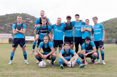 «Газпром» — тренировочные сборы «Зенита»-м в Турции: 21 ноября, утренняя тренировка