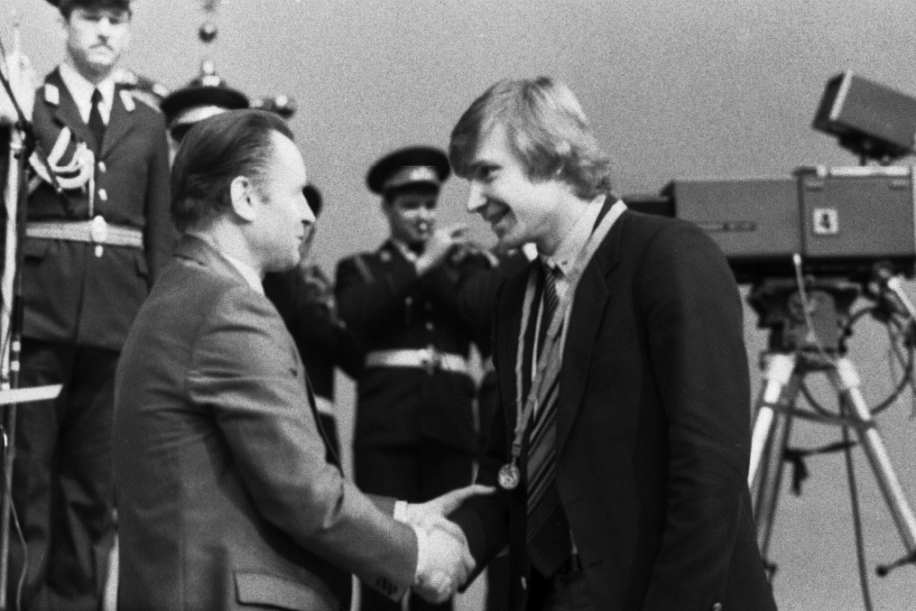 Чествование «Зенита» — чемпионов СССР по футболу