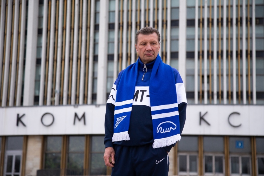 «Зенит» x Anteater: съемки капсульной коллекции одежды «Зенит-84»