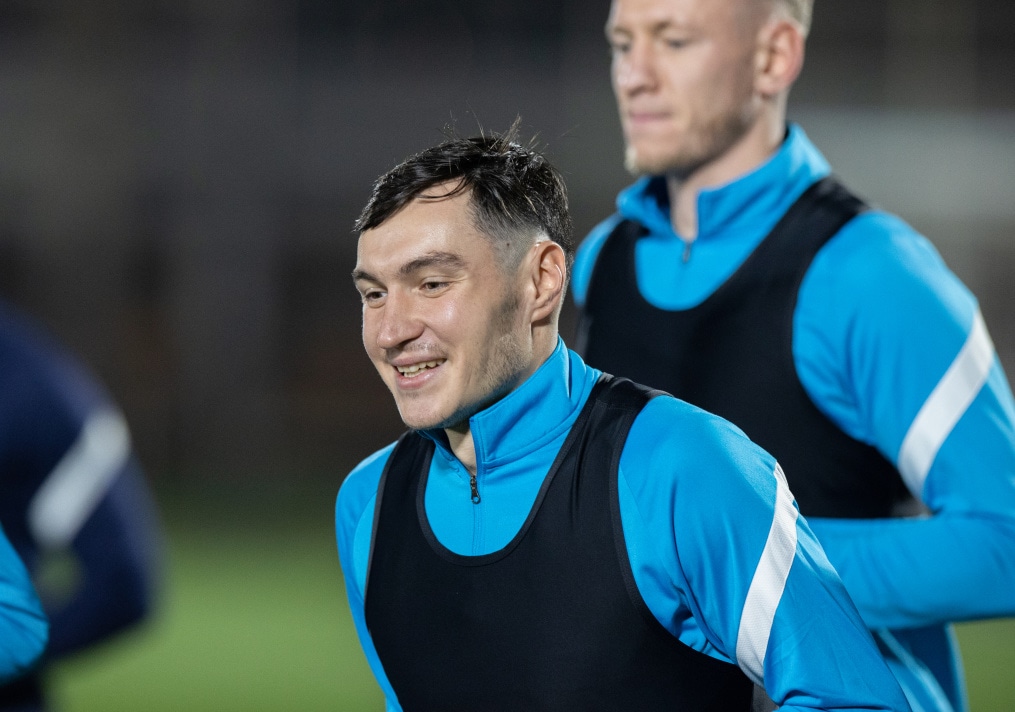 «Газпром»-тренировочные сборы в Катаре: 15 января, вечерняя тренировка