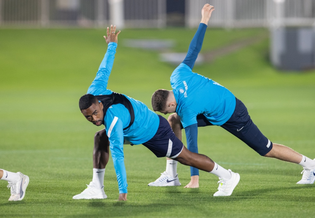 «Газпром»-тренировочные сборы в Катаре: 15 января, вечерняя тренировка