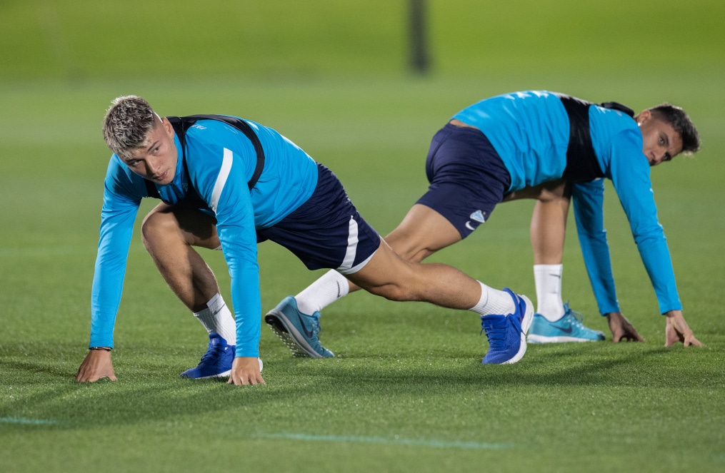 «Газпром»-тренировочные сборы в Катаре: 15 января, вечерняя тренировка