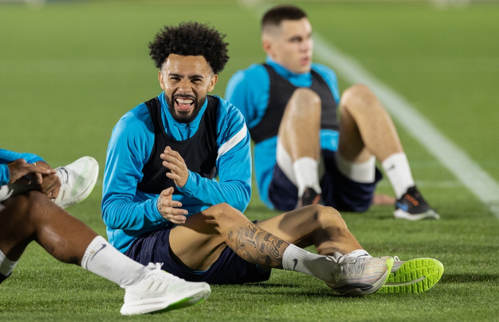 «Газпром»-тренировочные сборы в Катаре: 15 января, вечерняя тренировка