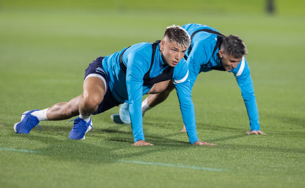 «Газпром»-тренировочные сборы в Катаре: 15 января, вечерняя тренировка