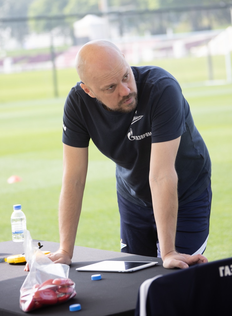 «Газпром»-тренировочные сборы в Катаре: 16 января, утренняя тренировка