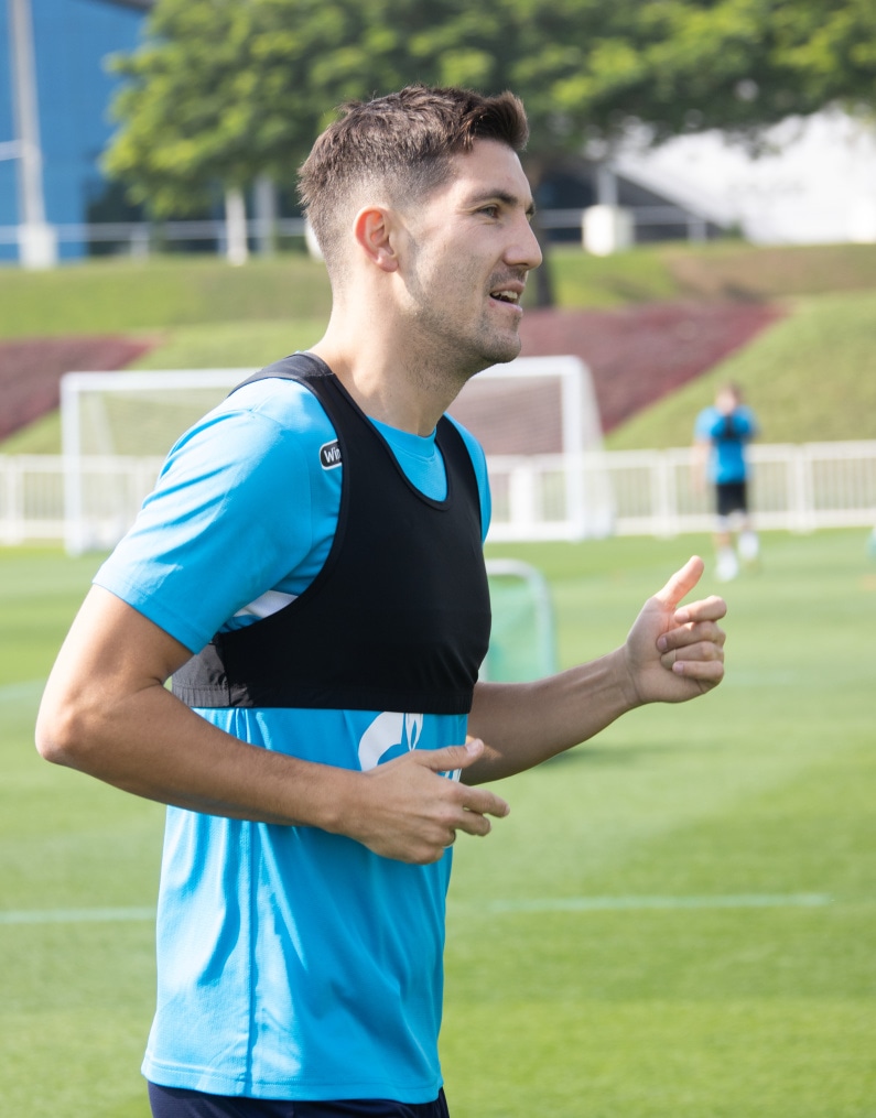 «Газпром»-тренировочные сборы в Катаре: 16 января, утренняя тренировка