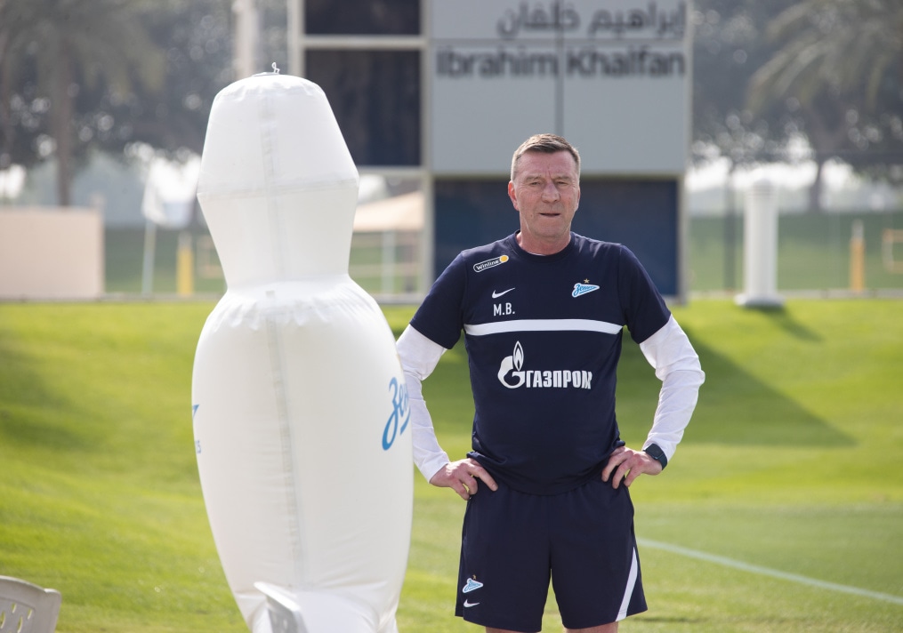 «Газпром»-тренировочные сборы в Катаре: 16 января, утренняя тренировка