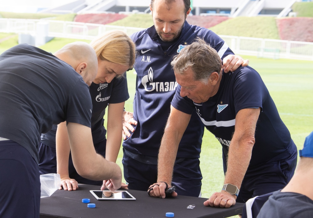 «Газпром»-тренировочные сборы в Катаре: 16 января, утренняя тренировка