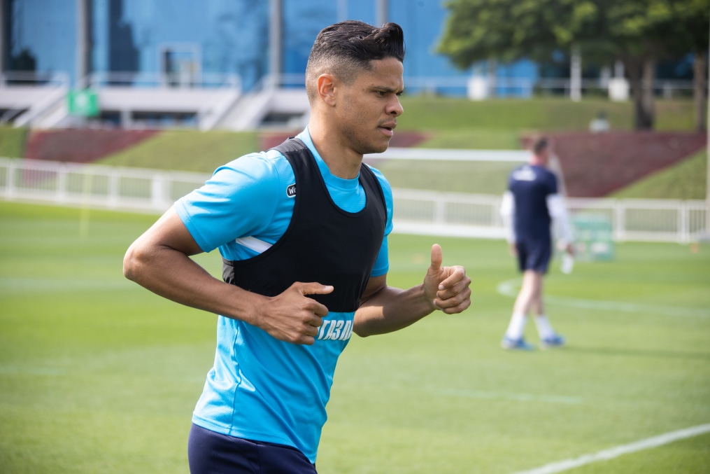 «Газпром»-тренировочные сборы в Катаре: 16 января, утренняя тренировка