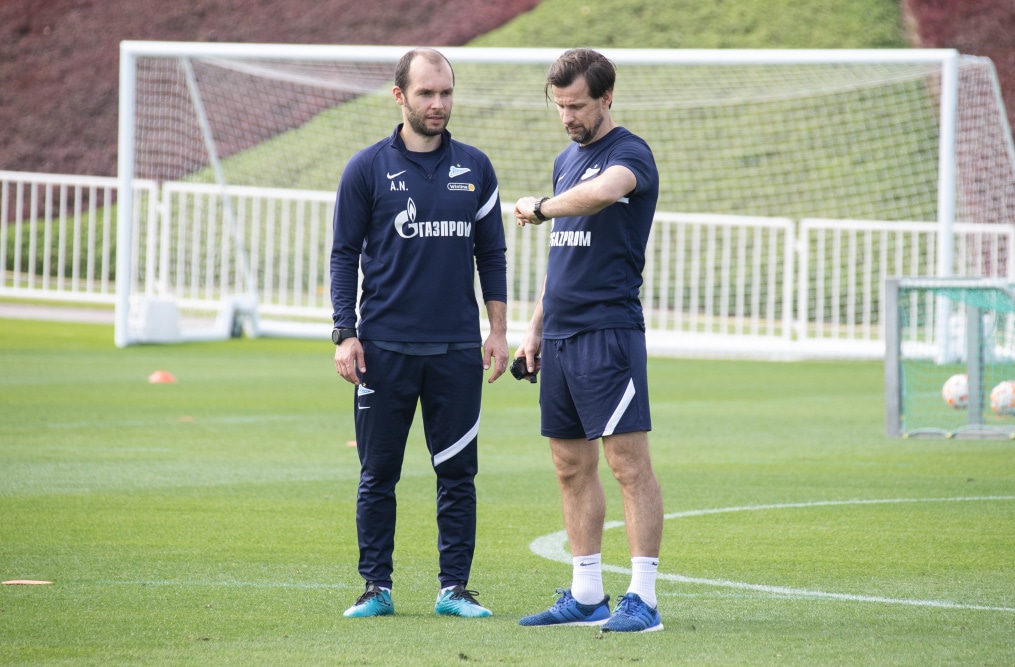 «Газпром»-тренировочные сборы в Катаре: 16 января, утренняя тренировка