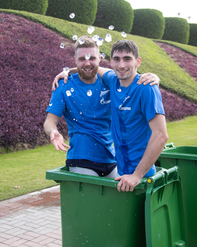 «Газпром»-тренировочные сборы в Катаре: 16 января, утренняя тренировка