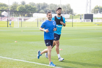 «Газпром»-тренировочные сборы в Катаре: 16 января, утренняя тренировка