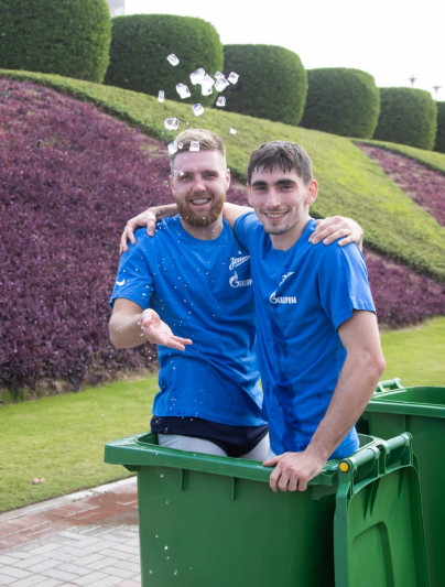 «Газпром»-тренировочные сборы в Катаре: 16 января, утренняя тренировка