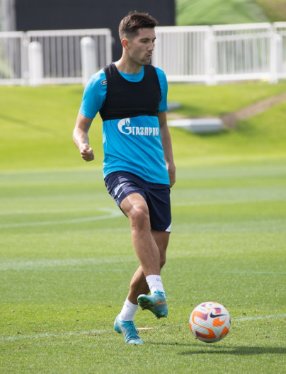 «Газпром»-тренировочные сборы в Катаре: 16 января, утренняя тренировка