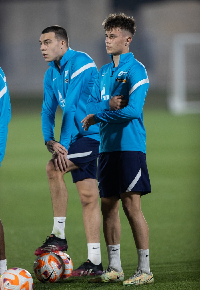 «Газпром»-тренировочные сборы в Катаре: 18 января, вечерняя тренировка