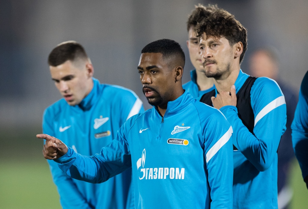 «Газпром»-тренировочные сборы в Катаре: 18 января, вечерняя тренировка