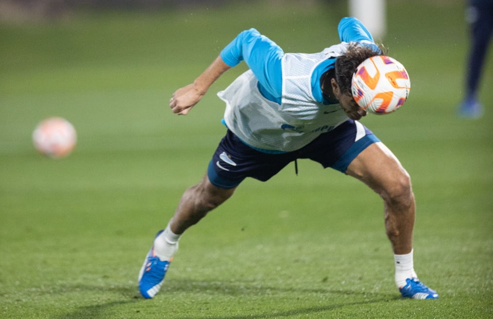 «Газпром»-тренировочные сборы в Катаре: 18 января, вечерняя тренировка