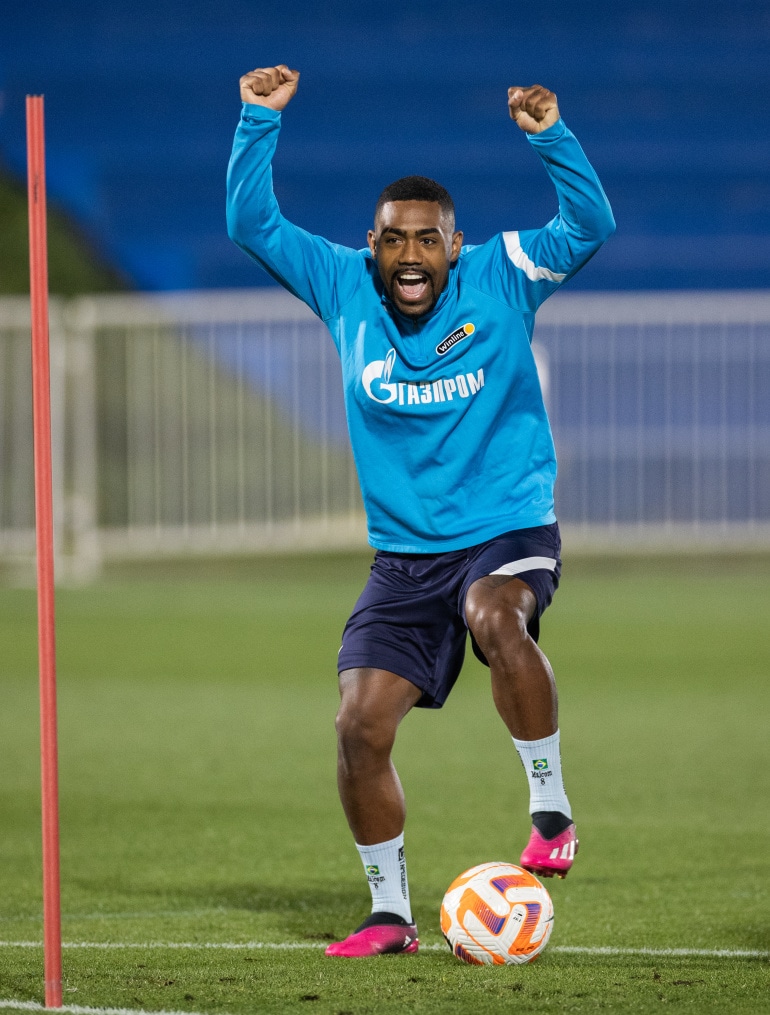 «Газпром»-тренировочные сборы в Катаре: 18 января, вечерняя тренировка