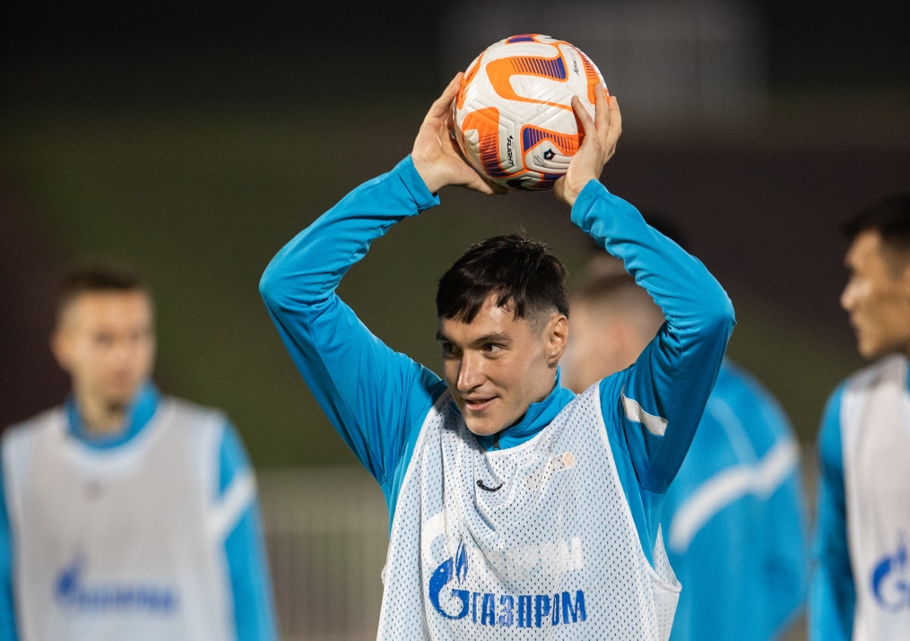 «Газпром»-тренировочные сборы в Катаре: 18 января, вечерняя тренировка