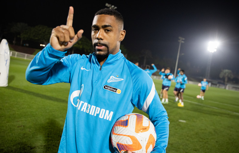 «Газпром»-тренировочные сборы в Катаре: 18 января, вечерняя тренировка