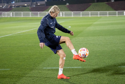 «Газпром»-тренировочные сборы в Катаре: 18 января, вечерняя тренировка