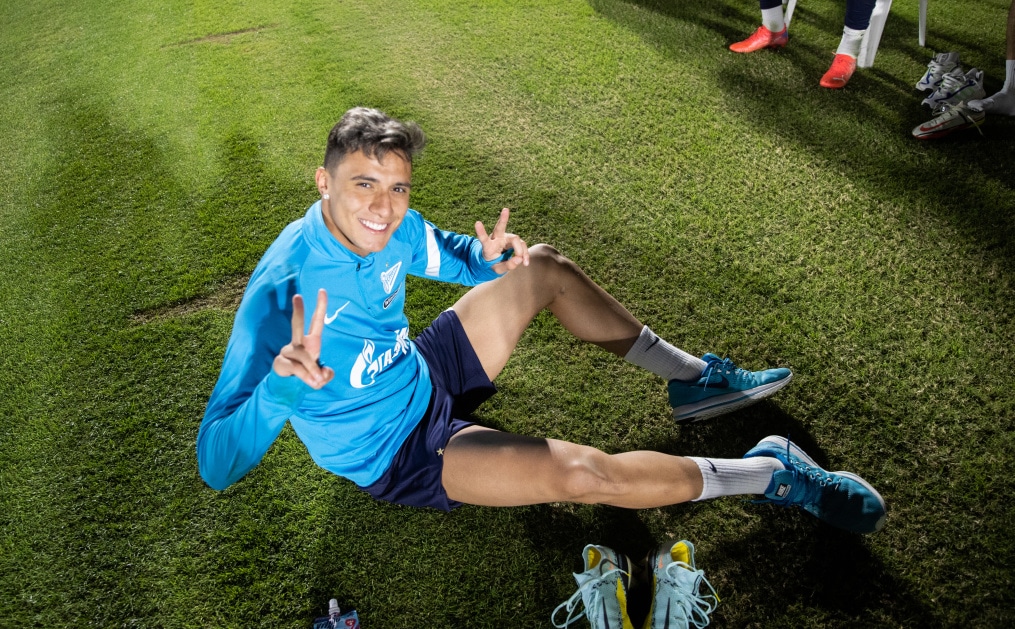 «Газпром»-тренировочные сборы в Катаре: 18 января, вечерняя тренировка