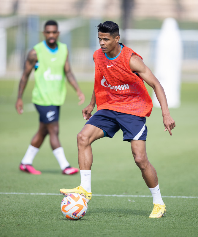 «Газпром»-тренировочные сборы в Катаре: 18 января, утренняя тренировка