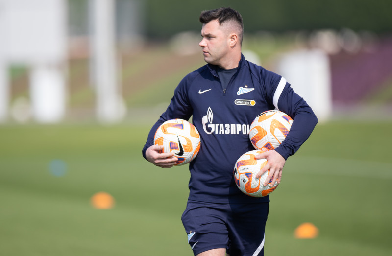 «Газпром»-тренировочные сборы в Катаре: 18 января, утренняя тренировка