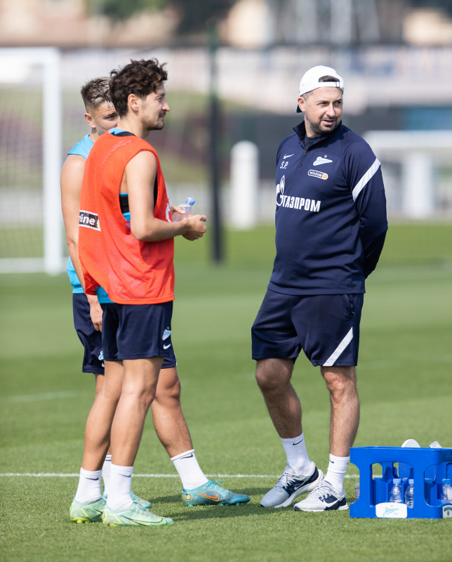 «Газпром»-тренировочные сборы в Катаре: 18 января, утренняя тренировка