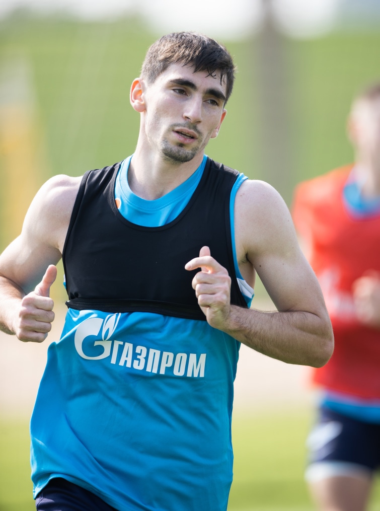 «Газпром»-тренировочные сборы в Катаре: 18 января, утренняя тренировка