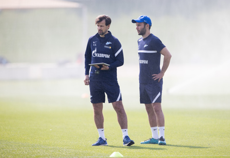 «Газпром»-тренировочные сборы в Катаре: 18 января, утренняя тренировка