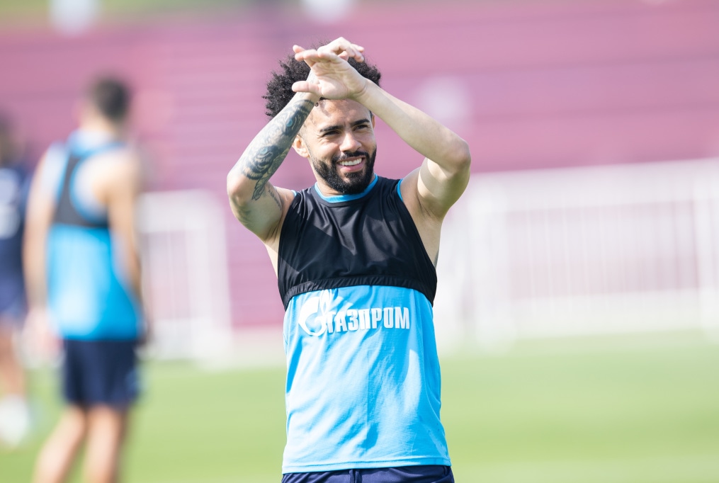 «Газпром»-тренировочные сборы в Катаре: 18 января, утренняя тренировка