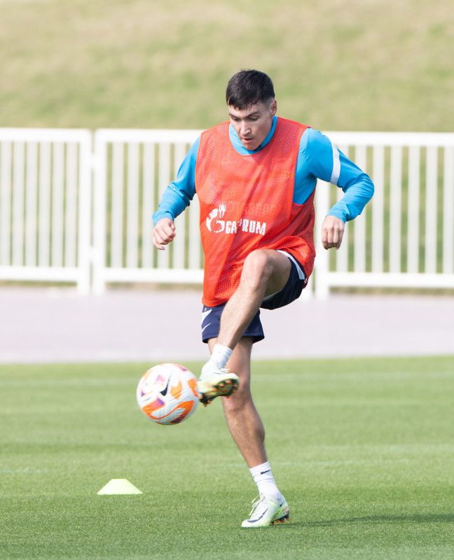 «Газпром»-тренировочные сборы в Катаре: 18 января, утренняя тренировка