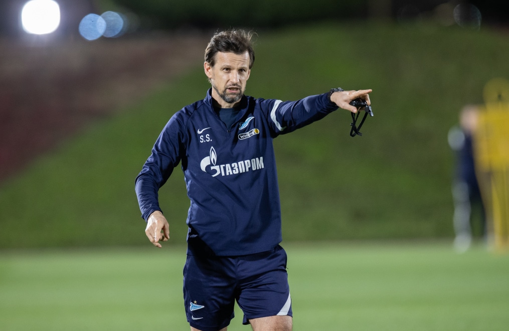 «Газпром»-тренировочные сборы в Катаре: 17 января, вечерняя тренировка