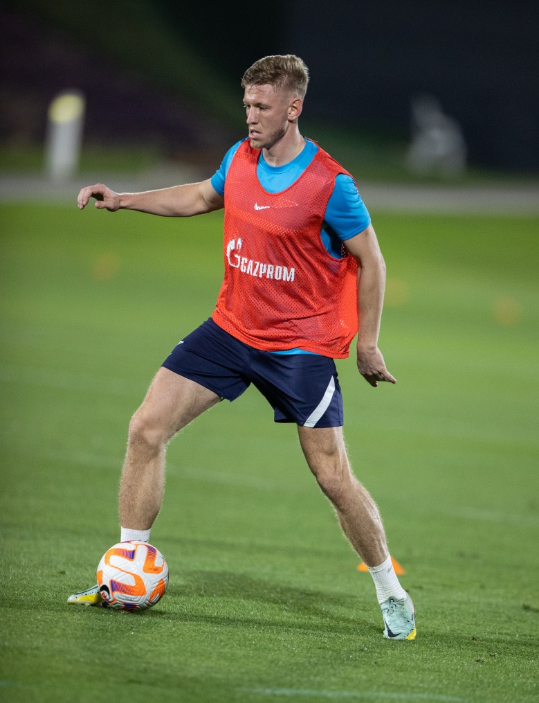«Газпром»-тренировочные сборы в Катаре: 17 января, вечерняя тренировка