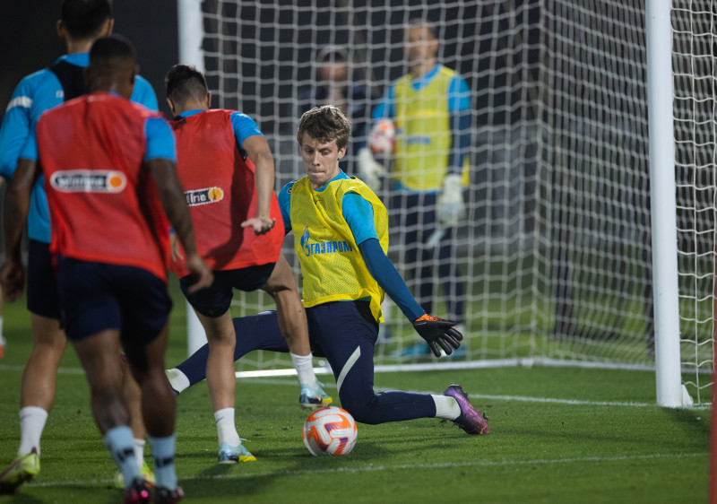 «Газпром»-тренировочные сборы в Катаре: 17 января, вечерняя тренировка