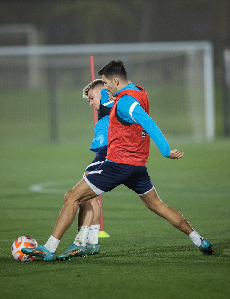 «Газпром»-тренировочные сборы в Катаре: 17 января, вечерняя тренировка