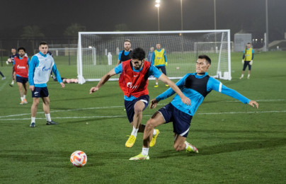 «Газпром»-тренировочные сборы в Катаре: 17 января, вечерняя тренировка