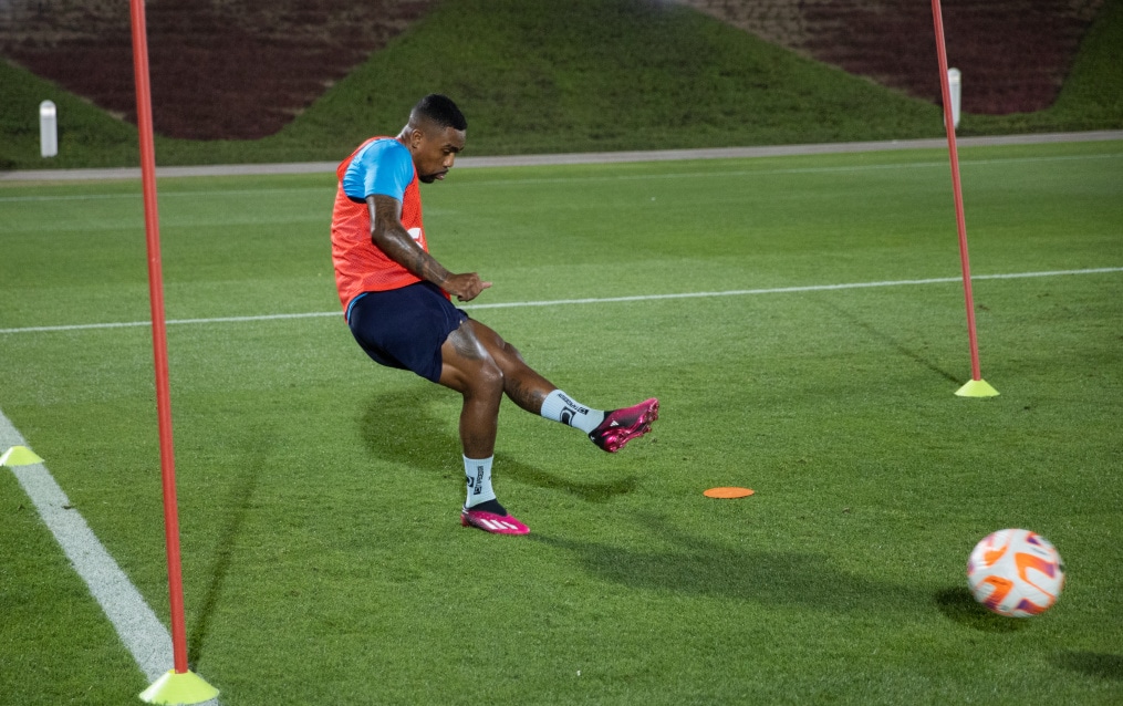 «Газпром»-тренировочные сборы в Катаре: 17 января, вечерняя тренировка