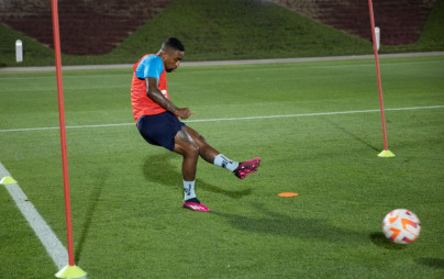 «Газпром»-тренировочные сборы в Катаре: 17 января, вечерняя тренировка