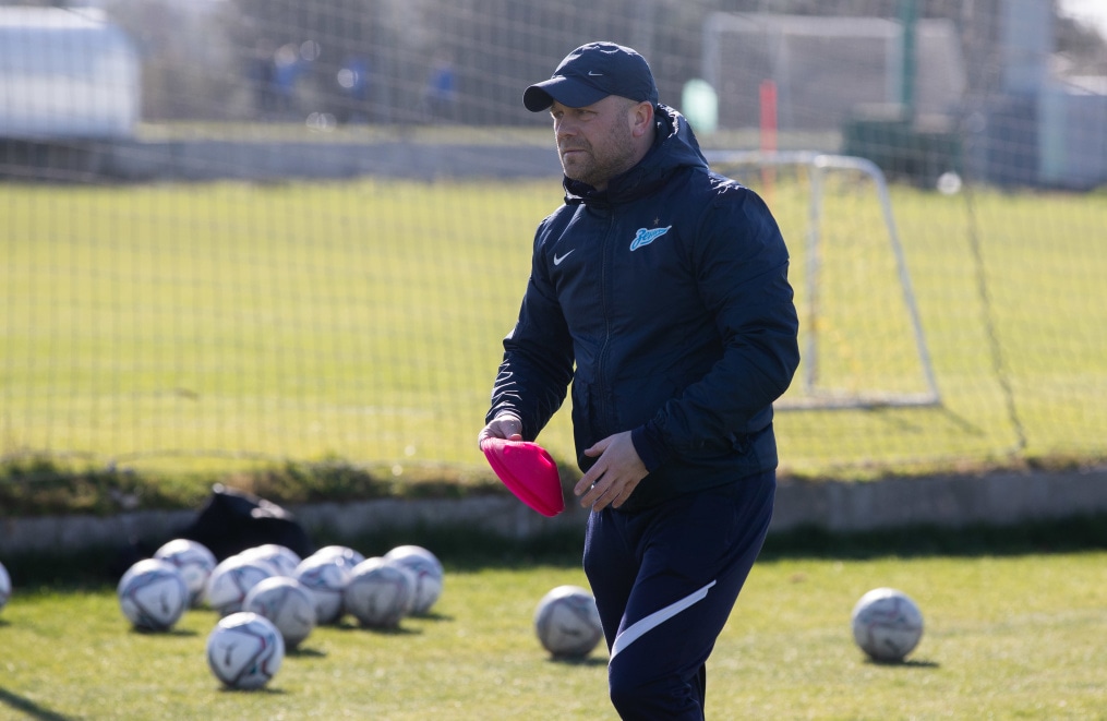 Учебно-тренировочные сборы команды «Зенит» U-19 в Турции, тренировка 31 января